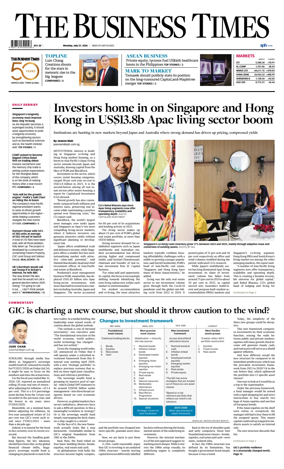 Cover of The Business Times