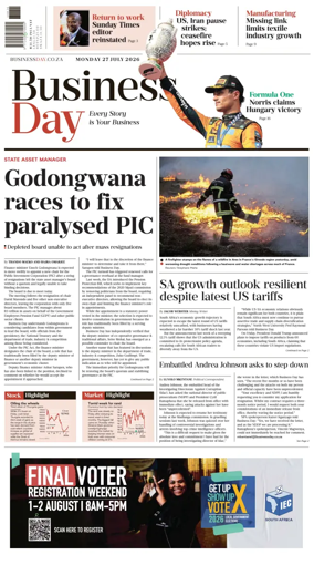 Cover of Business Day