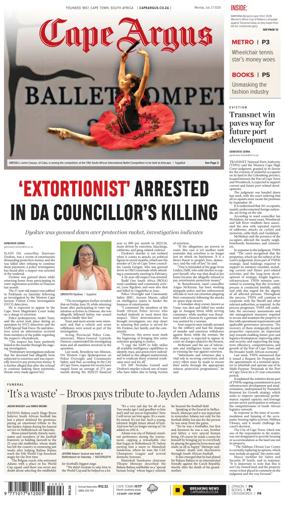 Cover of Cape Argus