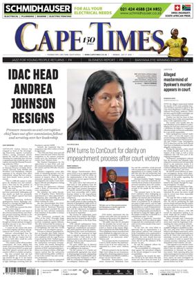 Cover of Cape Times