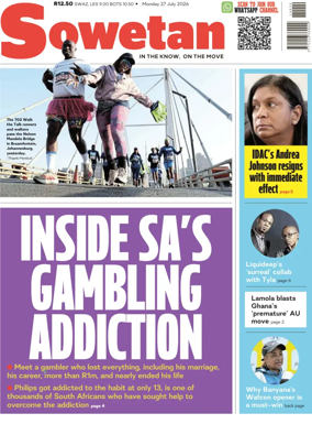 Cover of Sowetan