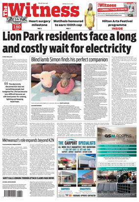 Cover of The Witness (South Africa)