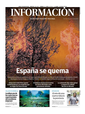 Cover of Diario Informacion (Elche y Vega Baja)