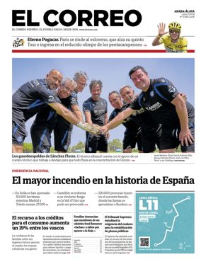 Cover of EL Correo (Alava)