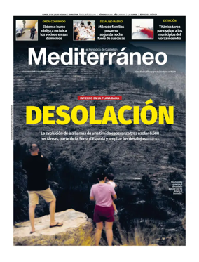 Cover of El Periodico Mediterraneo