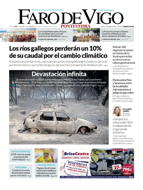 Cover of Faro de Vigo (Pontevedra)