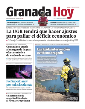 Cover of Granada Hoy