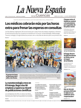 Cover of La Nueva Espana (Cuencas)