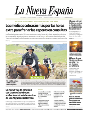 Cover of La Nueva Espana (Oriente)