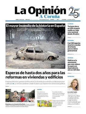Cover of La Opinion de A Coruna