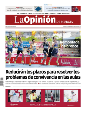 Cover of La Opinion de Murcia