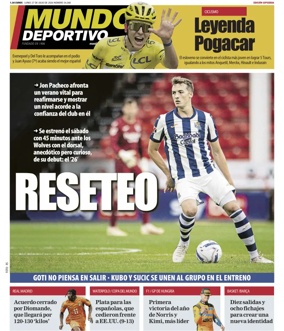 Cover of Mundo Deportivo (Gipuzkoa)