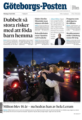 Cover of Goteborgs-Posten
