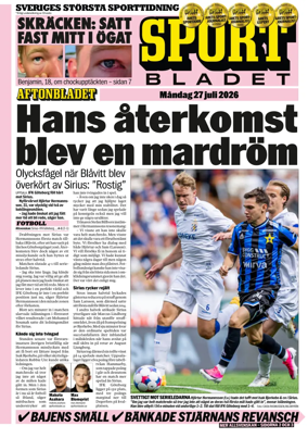 Cover of Sportbladet