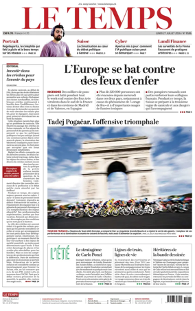 Cover of Le Temps