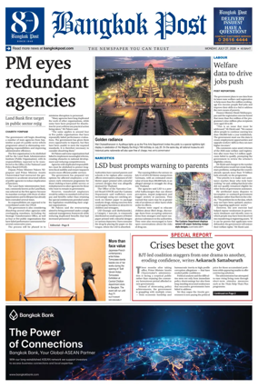 Cover of Bangkok Post