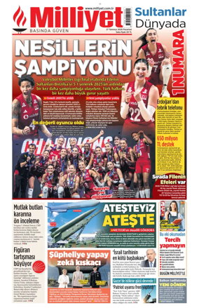 Cover of Milliyet