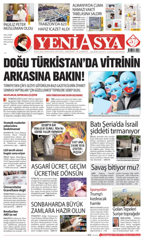 Cover of Yeni Asya
