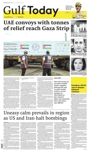 Cover of Gulf Today