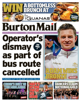 Cover of Burton Mail