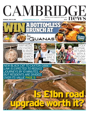 Cover of Cambridge News