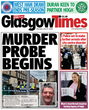 Cover of Glasgow Times