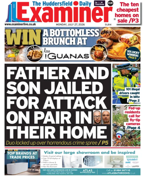Cover of Huddersfield Daily Examiner