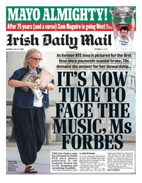 Cover of Irish Daily Mail