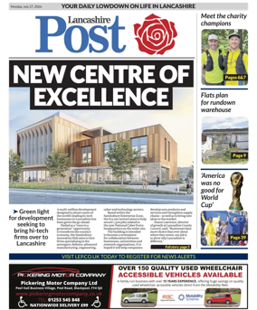 Cover of Lancashire Evening Post