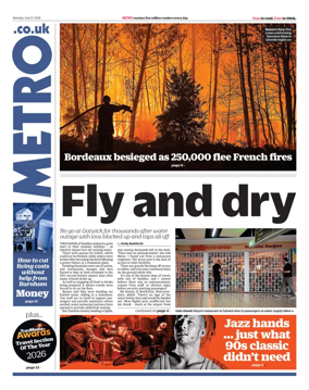 Cover of Metro (UK)