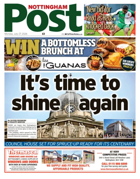 Cover of Nottingham Post