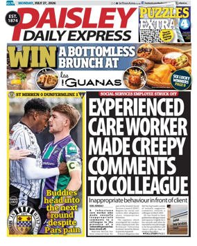 Cover of Paisley Daily Express