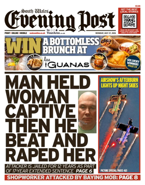 Cover of South Wales Evening Post