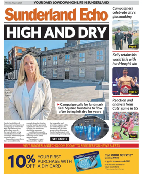 Cover of Sunderland Echo