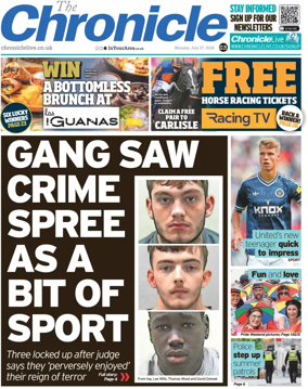 Cover of The Chronicle (UK)
