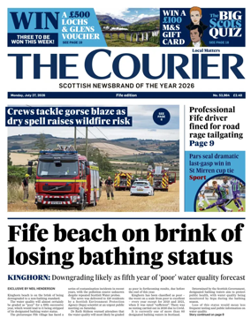 Cover of The Courier & Advertiser (Fife Edition)
