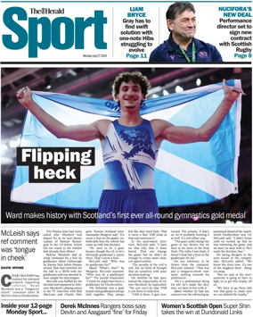 Cover of Herald Sport