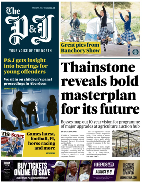 Cover of The Press and Journal (Aberdeen and Aberdeenshire)