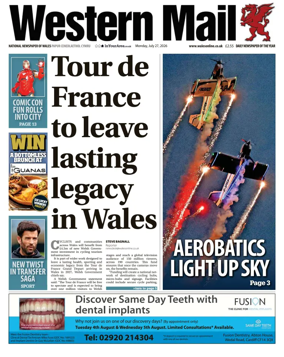 Cover of Western Mail