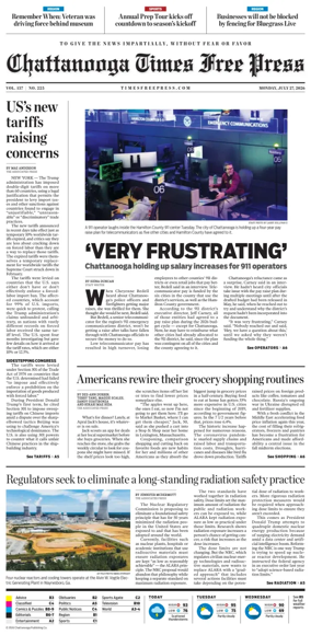 Cover of Chattanooga Times Free Press