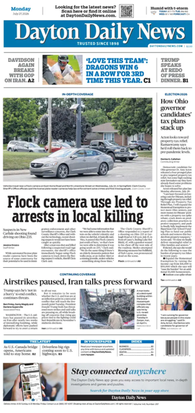 Cover of Dayton Daily News