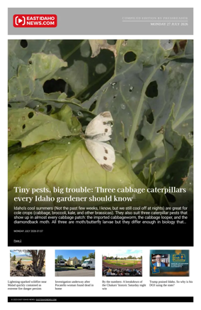 Cover of East Idaho News