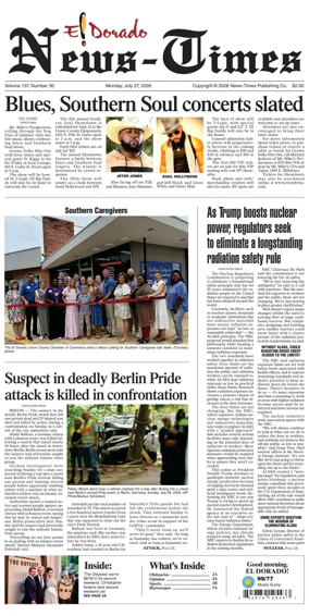 Cover of El Dorado News-Times (VCID - Camden News)