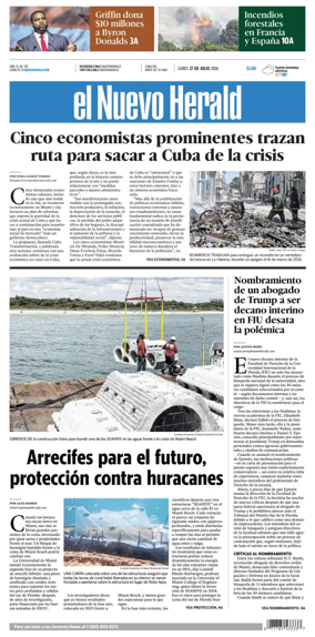 Cover of El Nuevo Herald