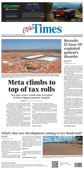 Cover of El Paso Times