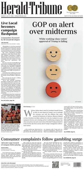 Cover of Herald-Tribune
