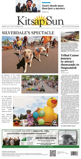 Cover of Kitsap Sun