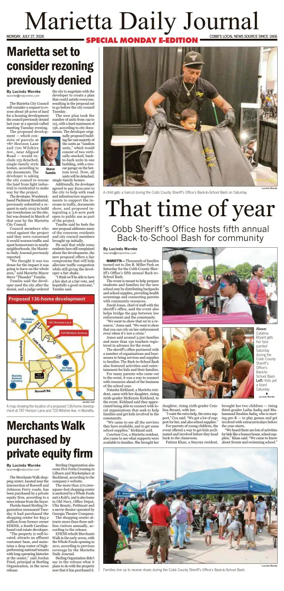 Cover of Marietta Daily Journal
