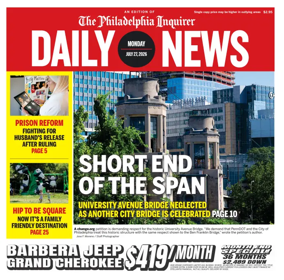 Cover of Philadelphia Daily News