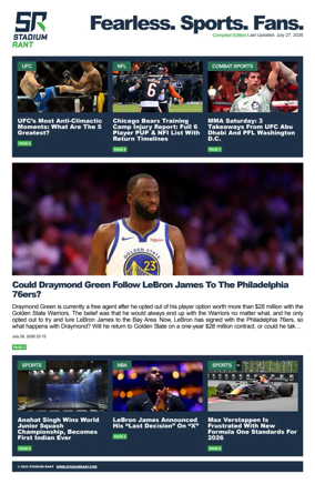Cover of Stadium Rant